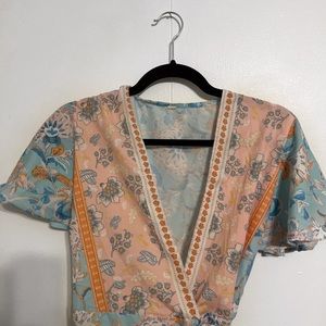 SALE Shein | wrap mini dress size large EUC